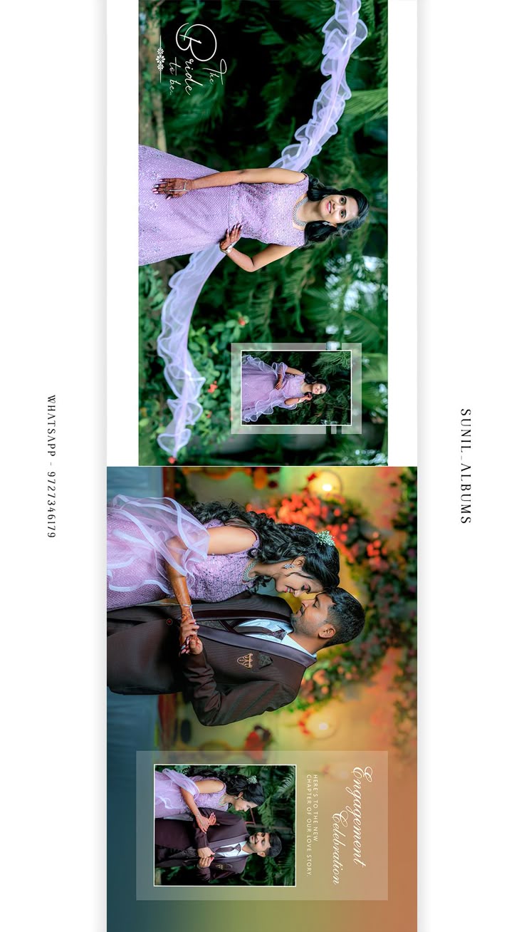 Personalized Photo Album | Custom Wedding & Memory Book | Romantic Gift for Couples | Hardcover with Print | 12 x9 inch, 40 Pages - Image 4